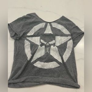 Star and skull T-shirt